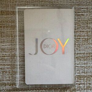 Dior Joy Queen of Diamonds Playing Card – Holographic Design in Magnetic Case